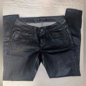 Zara Shiny Black Women's Skinny Jeans